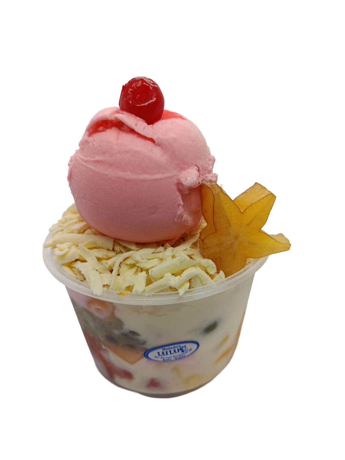 Ensalada de frutas pequeña